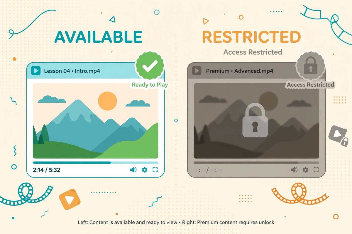 Signup wall versus open access in AI video tools
